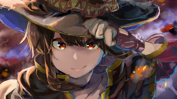 Megumin. Desktop wallpaper