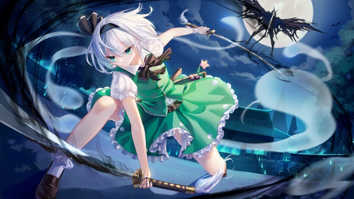 Konpaku Youmu. Desktop wallpaper