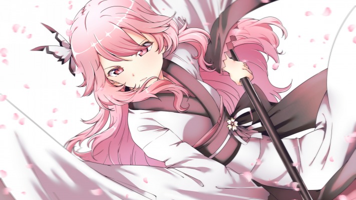 Yuyuko Saigyouji. Desktop wallpaper