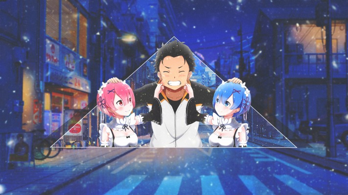 Re:Zero. Desktop wallpaper