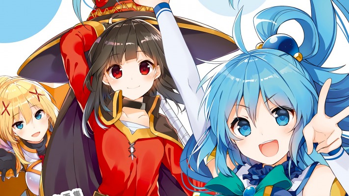 KonoSuba. Desktop wallpaper