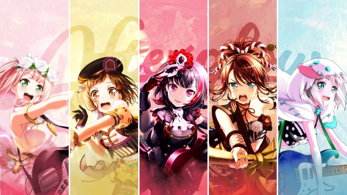 BanG Dream!. Desktop wallpaper