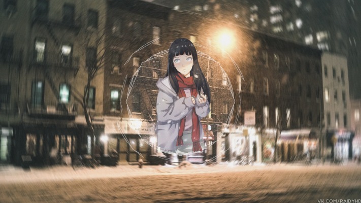 Hinata Hyuga. Desktop wallpaper