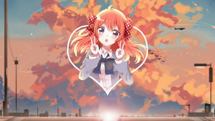 Chiyo Sakura. Desktop wallpaper
