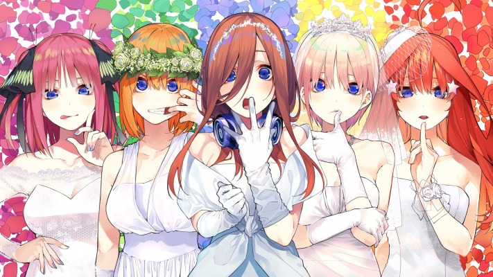 The Quintessential Quintuplets. Desktop wallpaper