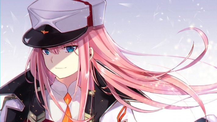 Zero Two. Desktop wallpaper