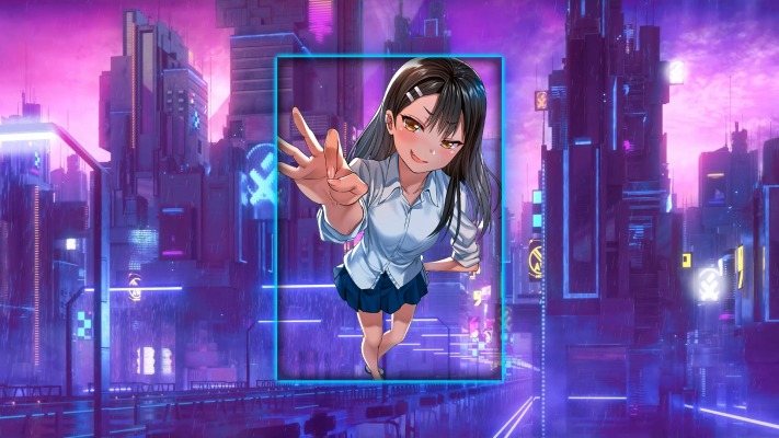 Nagatoro Hayase. Desktop wallpaper