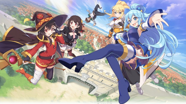 KonoSuba. Desktop wallpaper