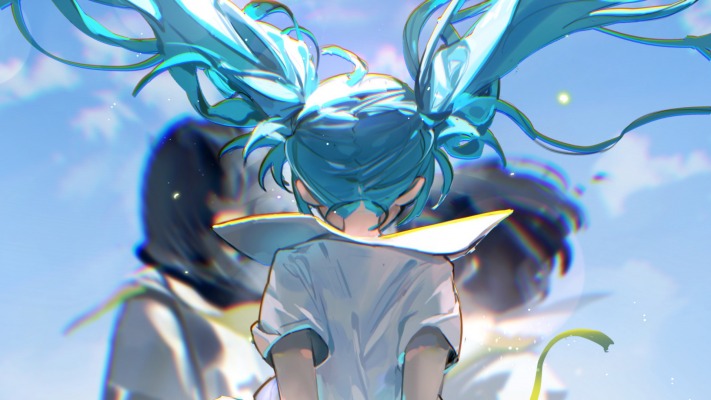 Hatsune Miku. Desktop wallpaper