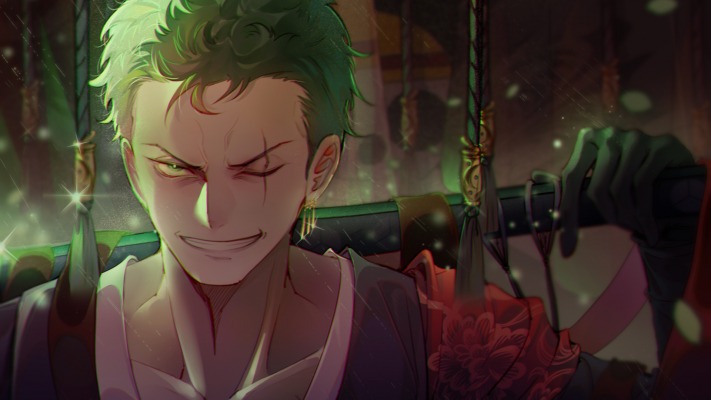 Roronoa Zoro. Desktop wallpaper