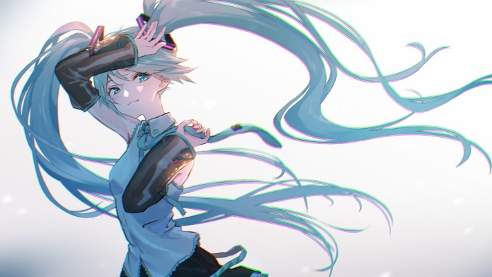 Hatsune Miku. Desktop wallpaper