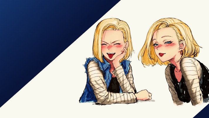 Android 18. Desktop wallpaper