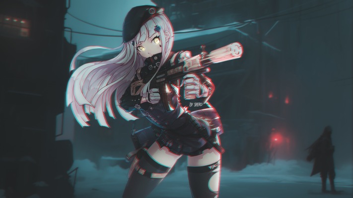 Girls Frontline. Desktop wallpaper