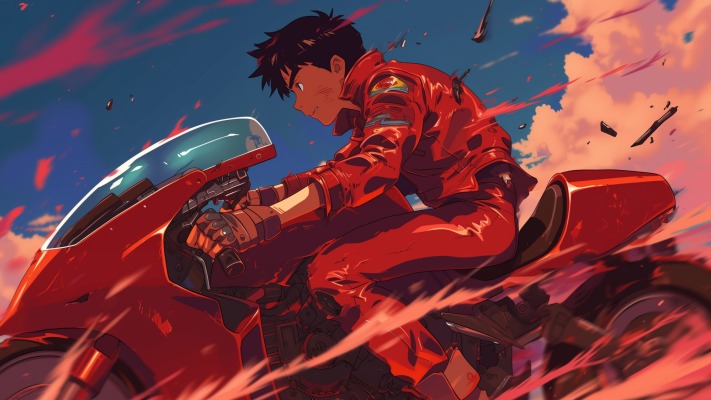 Shotaro Kaneda. Desktop wallpaper