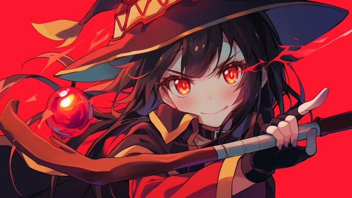 Megumin. Desktop wallpaper