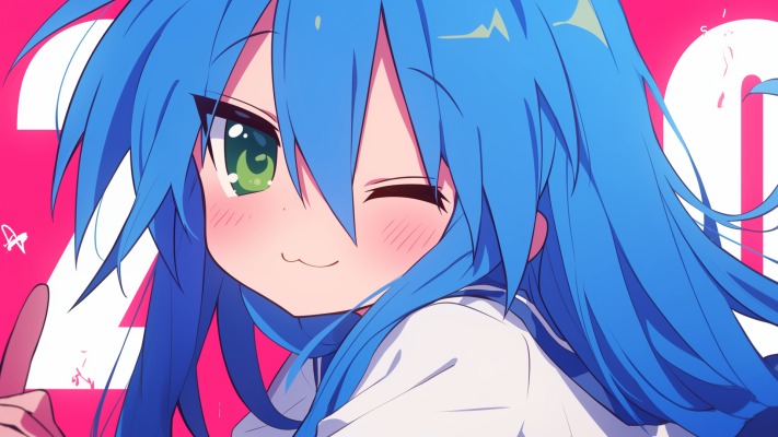 Konata Izumi. Desktop wallpaper