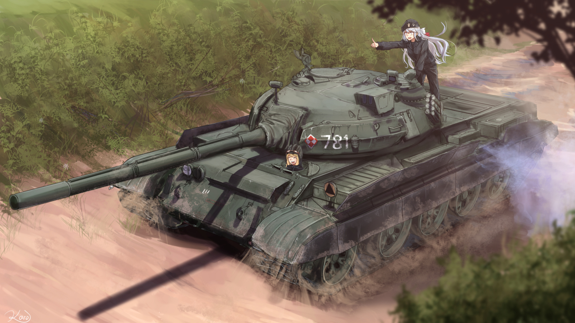 Т-90 аниме