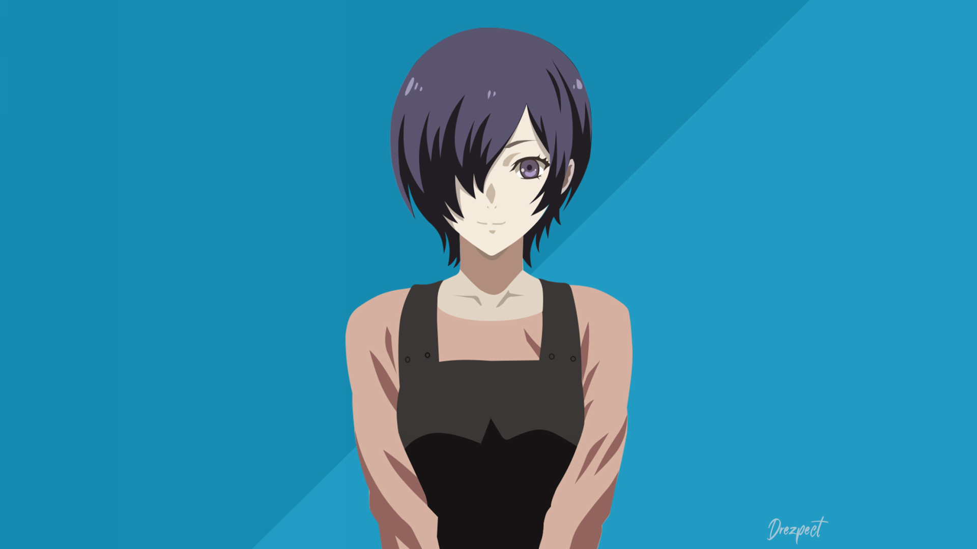 Free desktop wallpaper with Touka in resolution 1920x1080.
