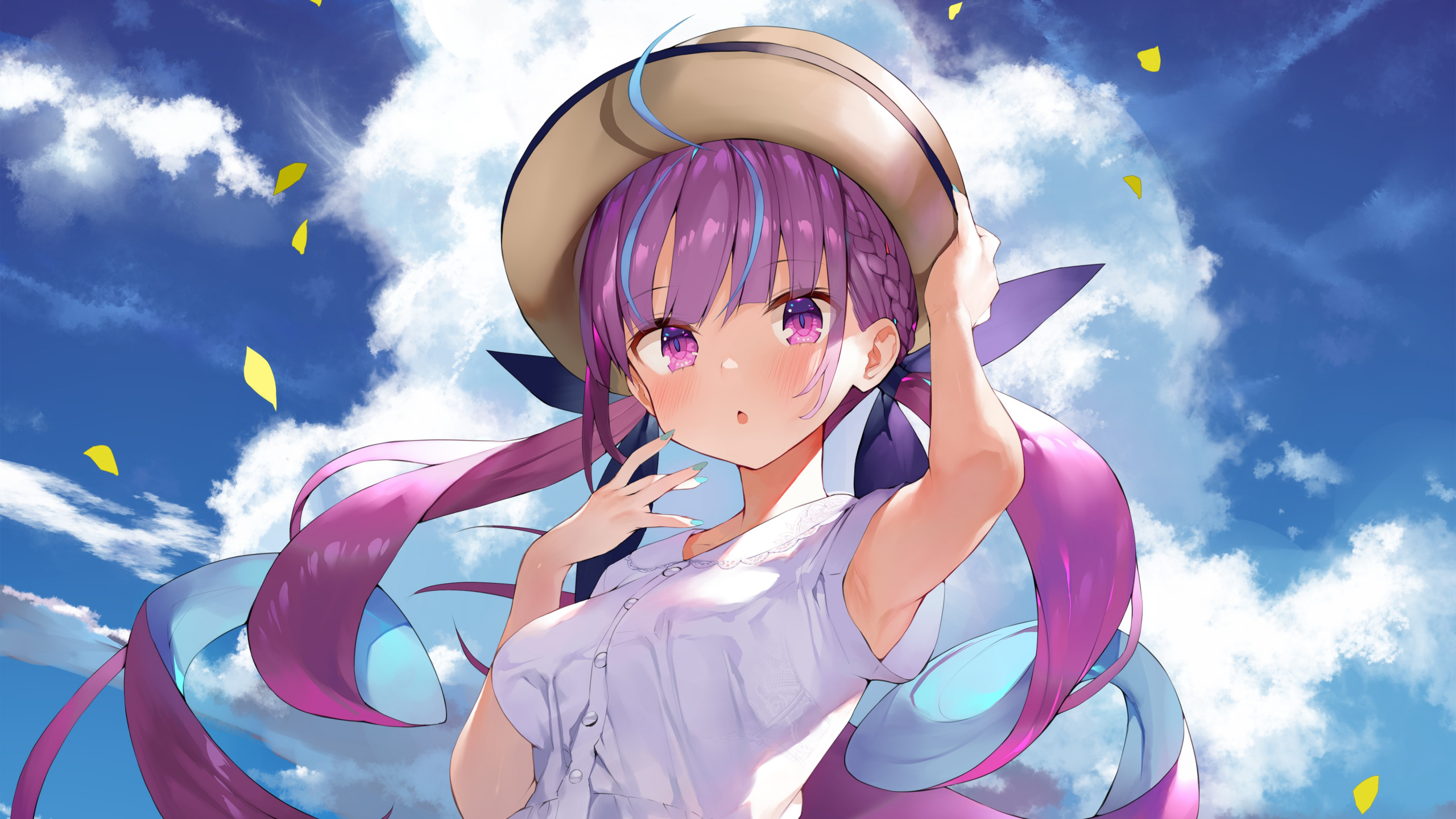 16 Summer Anime Wallpaper 2560x1440 Background