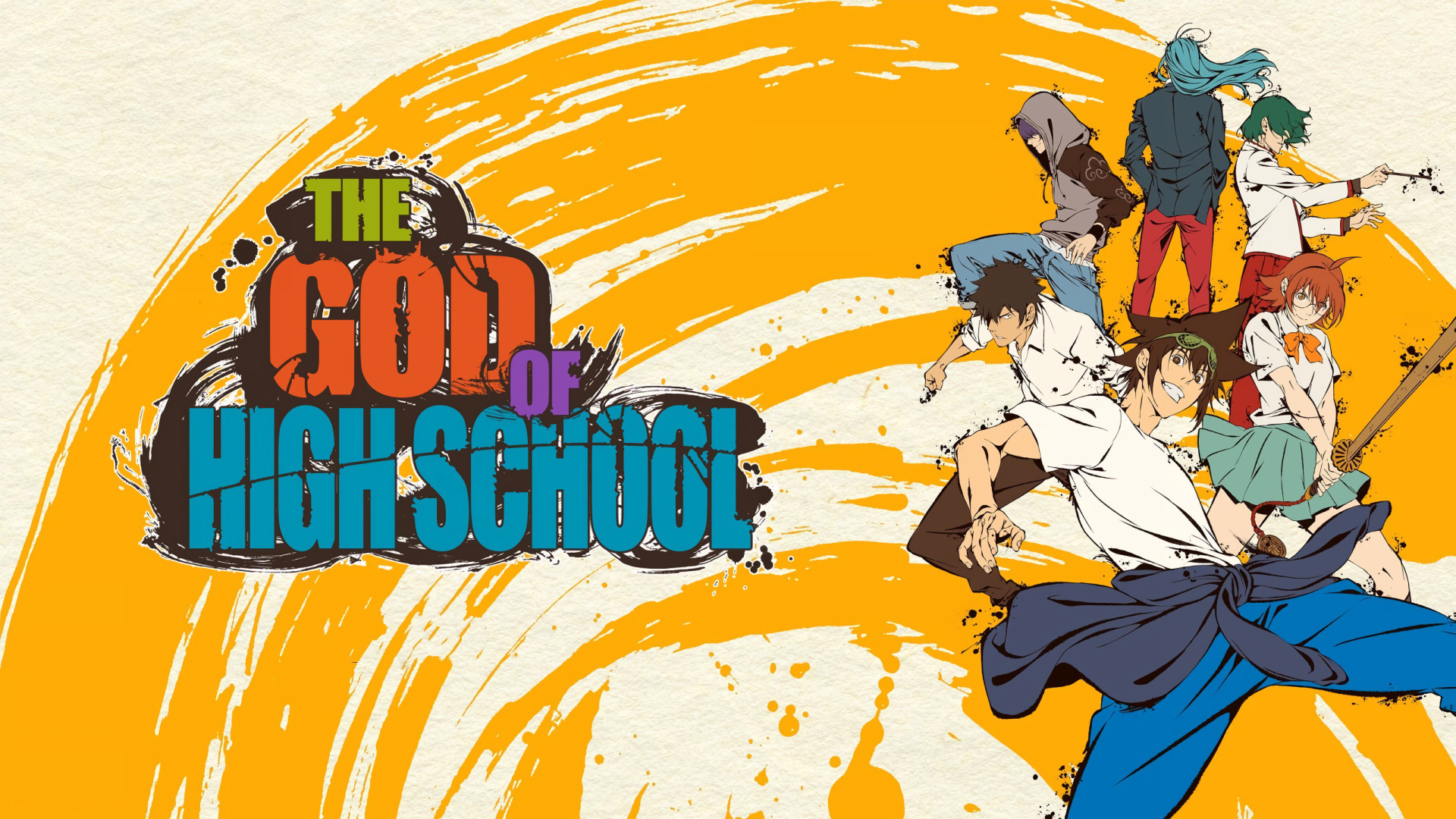 The God of High School Jin Mori, HD wallpaper