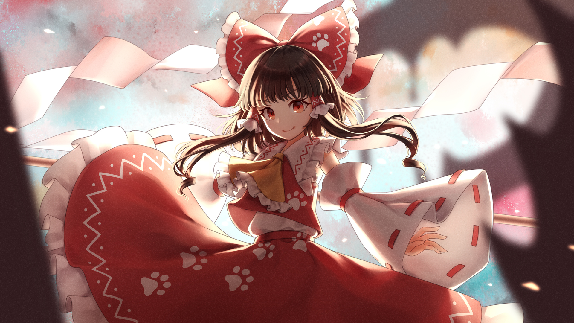 Touhou wallpaper. Рейму Хакурей. Хакурей Рейму Тоухоу. Hakurei+reimu+Sad. Рейму Хакурей сакэ.