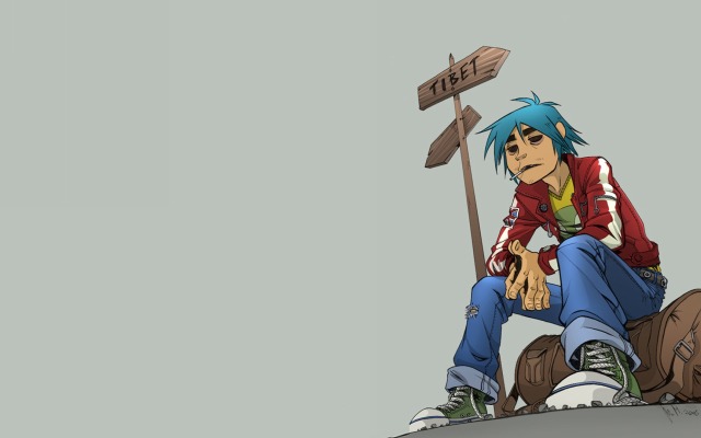 Gorillaz. Desktop wallpaper