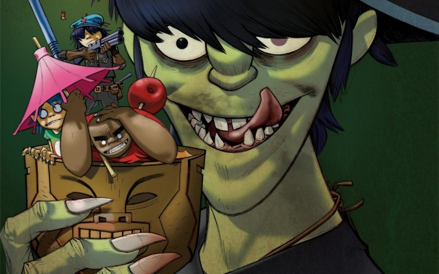 Gorillaz. Desktop wallpaper