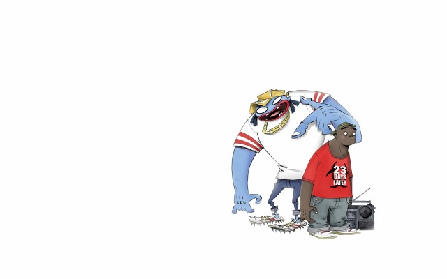 Gorillaz. Desktop wallpaper