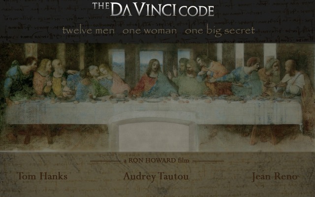 Da Vinci Code, The. Desktop wallpaper