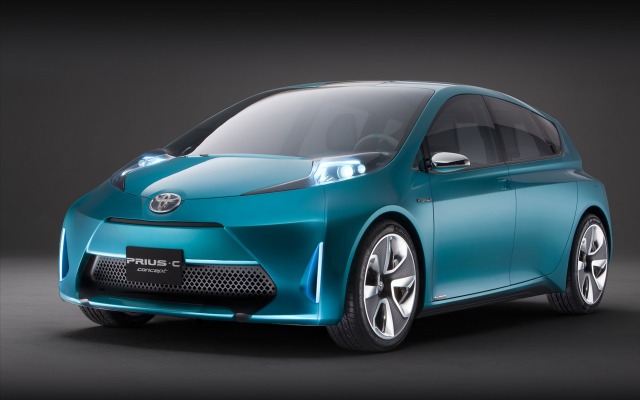 Toyota Prius C Concept. Desktop wallpaper