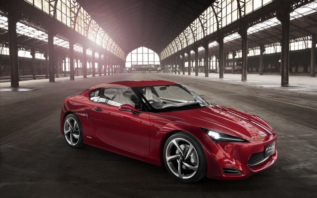 Toyota FT-86 Sports Concept 2010. Desktop wallpaper