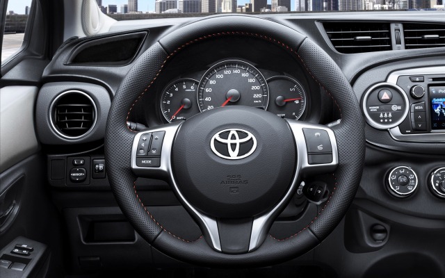 Toyota Yaris 2012. Desktop wallpaper