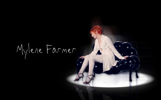 Mylene Farmer. 1. Desktop wallpaper