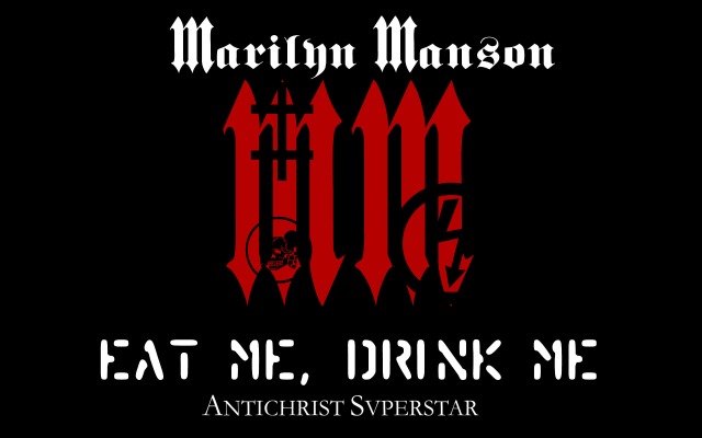 Marilyn Manson. Desktop wallpaper