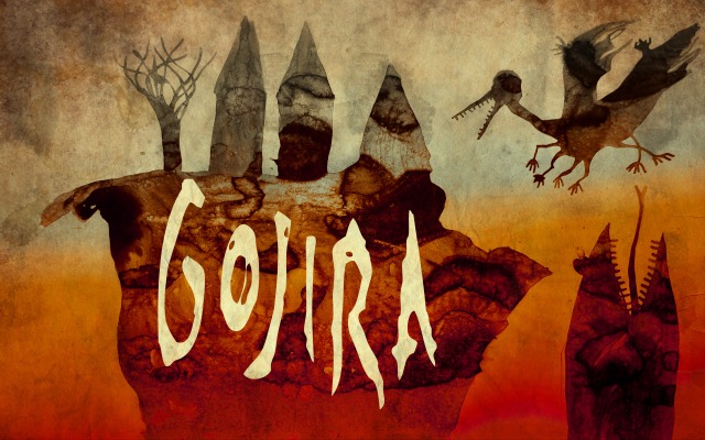 Gojira. Desktop wallpaper