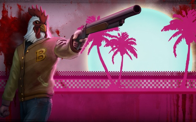 Hotline Miami. Desktop wallpaper