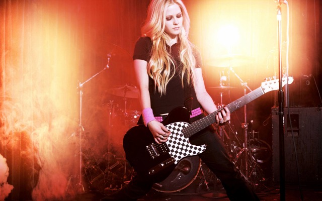 Avril Lavigne. Desktop wallpaper