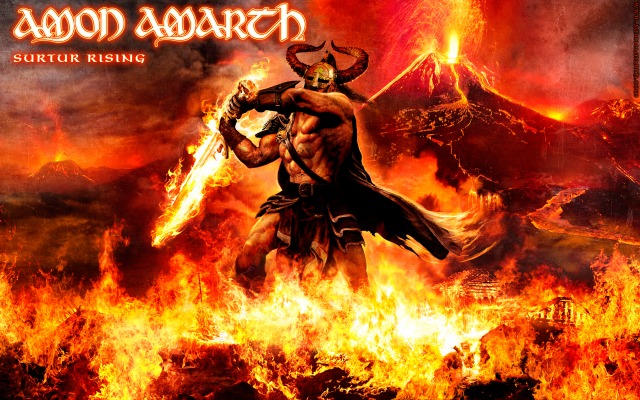 Amon Amarth. Desktop wallpaper