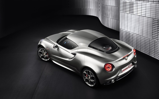 Alfa Romeo 4C Concept 2013. Desktop wallpaper