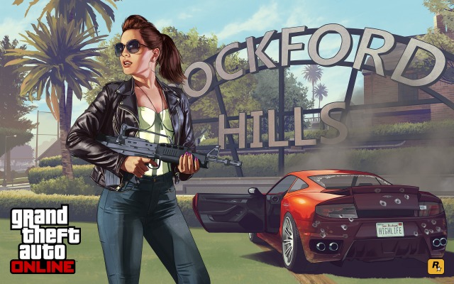 Grand Theft Auto Online. Desktop wallpaper
