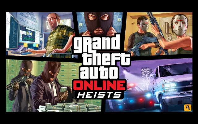Grand Theft Auto Online Heists. Desktop wallpaper
