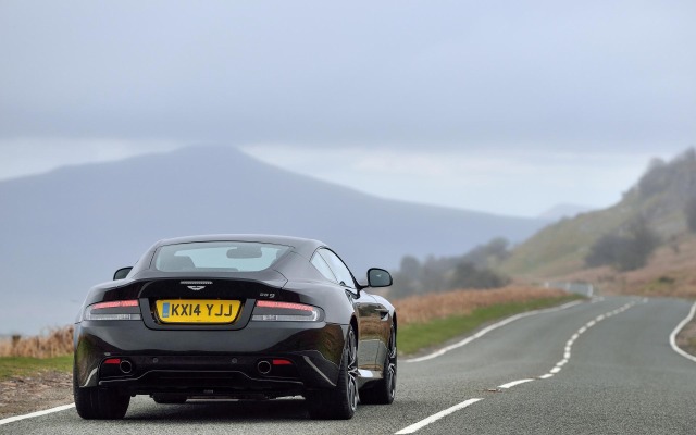 Aston Martin DB9 Carbon Edition 2015. Desktop wallpaper