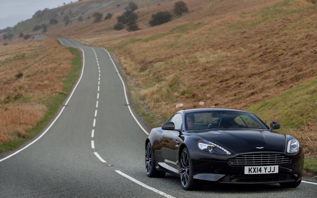 Aston Martin DB9 Carbon Edition 2015. Desktop wallpaper