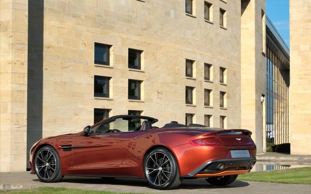 Aston Martin Vanquish Volante Q 2013. Desktop wallpaper