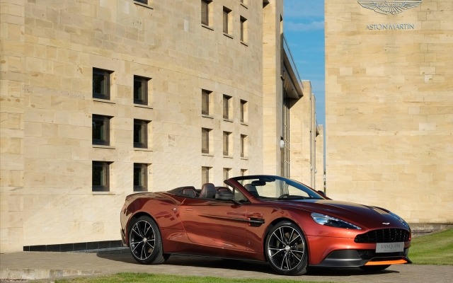 Aston Martin Vanquish Volante Q 2013. Desktop wallpaper