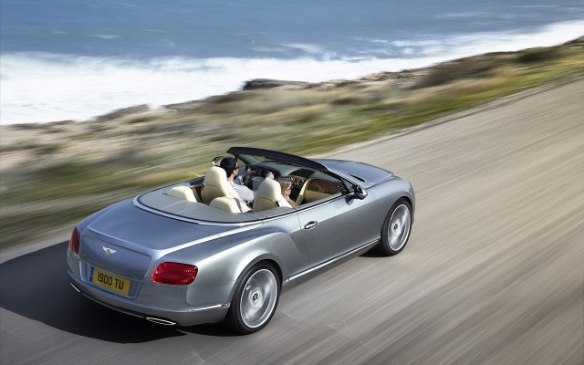 Bentley Continental GTC Convertible 2012. Desktop wallpaper