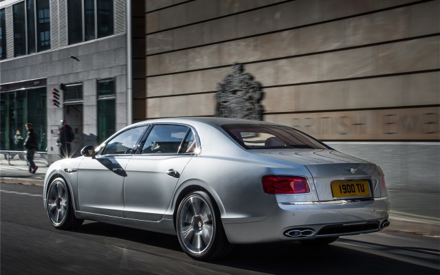 Bentley Continental Flying Spur V8 2015. Desktop wallpaper