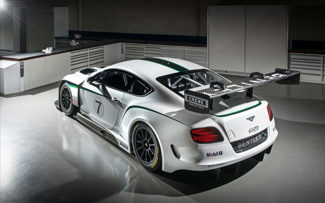 Bentley Continental GT3 Race Car 2014. Desktop wallpaper