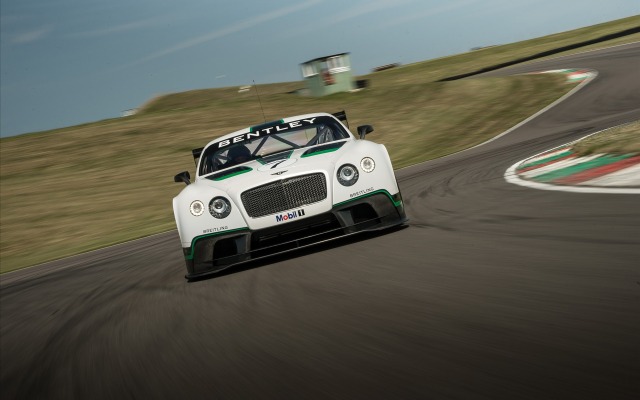 Bentley Continental GT3 Race Car 2014. Desktop wallpaper