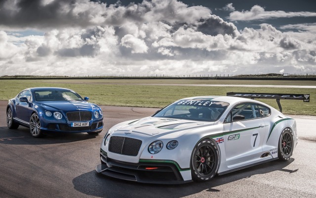 Bentley Continental GT3 Concept Racer 2012. Desktop wallpaper